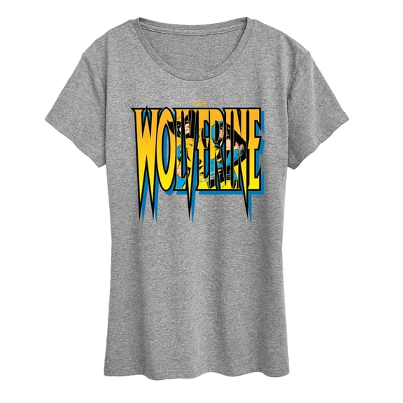 Marvel Wolverine - Logo - Women's Short Sleeve Graphic T-Shirt