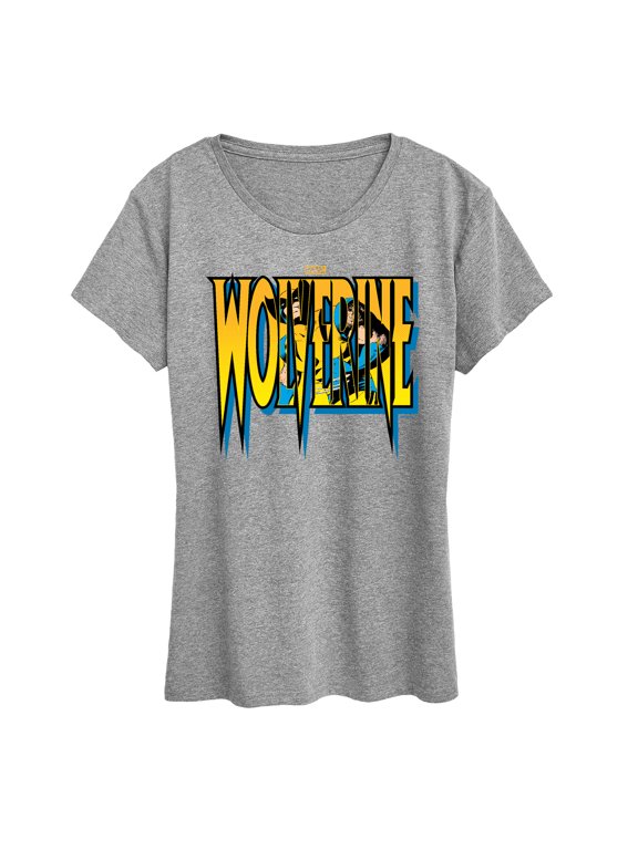 - Wolverine Logo Women's Short Sleeve Graphic T-Shirt