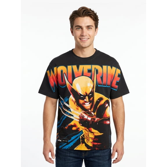 Marvel Wolverine Men's & Big Men's Novelty Graphic T-Shirt, Sizes S-3XL