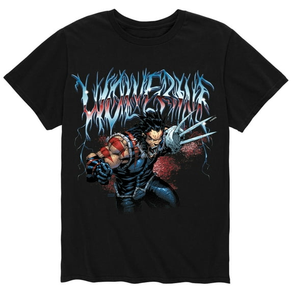 Marvel Wolverine - Metal Band - Men's Short Sleeve Graphic T-Shirt