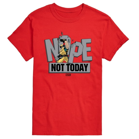 Marvel Wolverine - Nope Not Today - Men's Short Sleeve Graphic T-Shirt