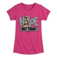 thumbnail image 1 of Marvel Wolverine - Nope Not Today - Toddler and Youth Girls Fitted Short Sleeve Graphic T-Shirt, 1 of 5
