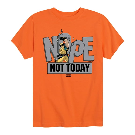 Marvel Wolverine - Nope Not Today - Toddler and Youth Short Sleeve Graphic T-Shirt