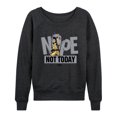 thumbnail image 1 of Marvel Wolverine - Nope Not Today - Women's French Terry Pullover Long Sleeve Shirt, 1 of 5