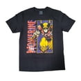 thumbnail image 1 of Marvel Wolverine Panel Black Graphic T-Shirt, 1 of 1