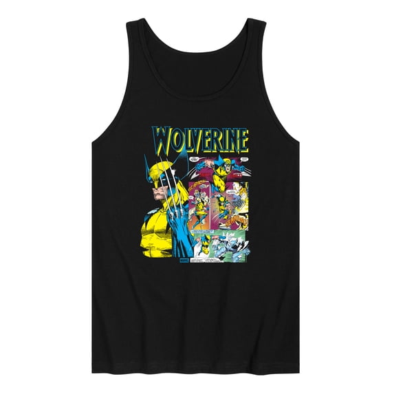 Marvel - Wolverine Panel Portrait - Men's Sleeveless Graphic Tank