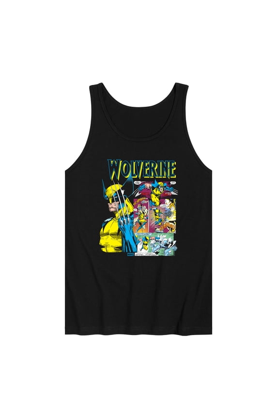 - Wolverine Panel Portrait - Men's Sleeveless Graphic Tank