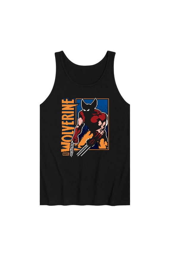 - Wolverine Pixel - Men's Sleeveless Graphic Tank