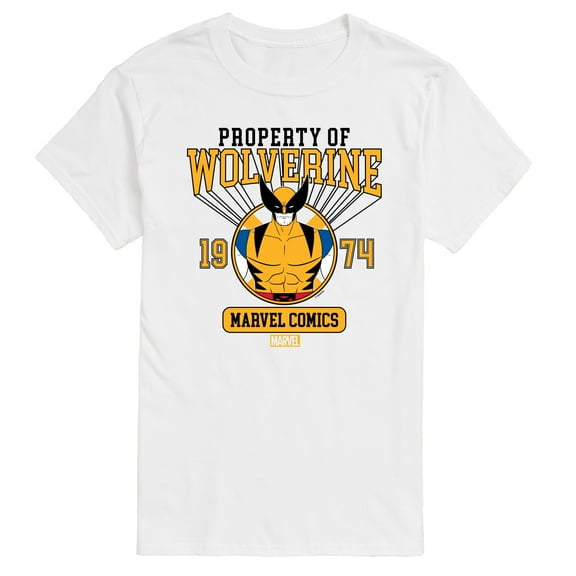 Marvel Wolverine - Property Of - Men's Short Sleeve Graphic T-Shirt