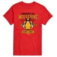 thumbnail image 1 of Marvel Wolverine - Property Of - Men's Short Sleeve Graphic T-Shirt, 1 of 5