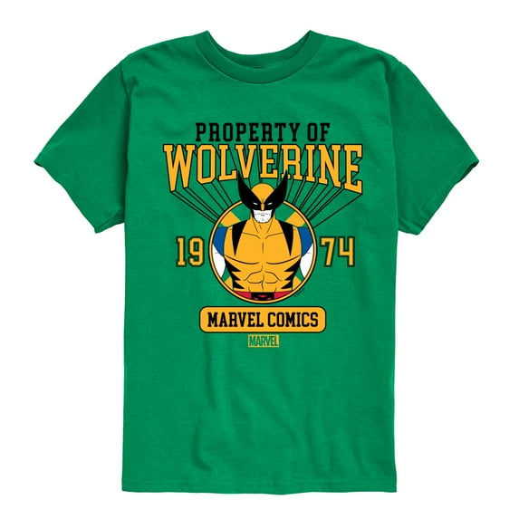 Marvel Wolverine - Property Of - Toddler and Youth Short Sleeve Graphic T-Shirt