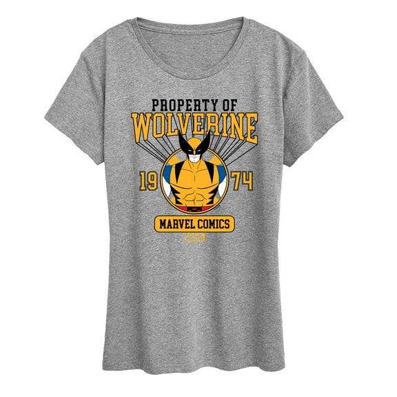 Marvel Wolverine - Property Of - Women's Short Sleeve Graphic T-Shirt