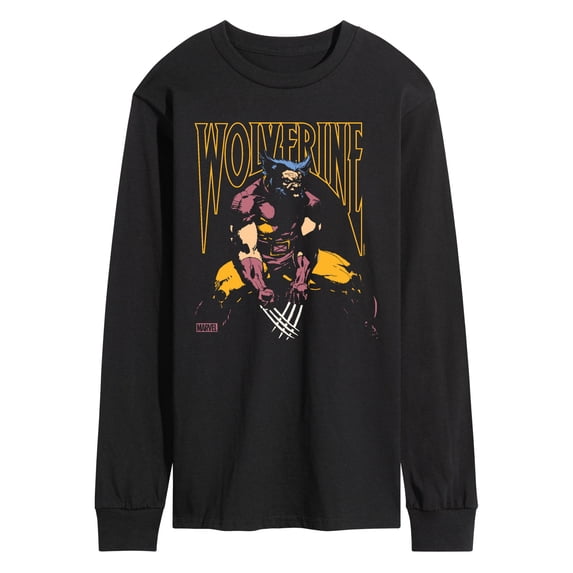 Marvel Wolverine - Silhouette - Men's Long Sleeve Graphic T-Shirt