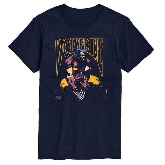 Marvel Wolverine - Silhouette - Men's Short Sleeve Graphic T-Shirt