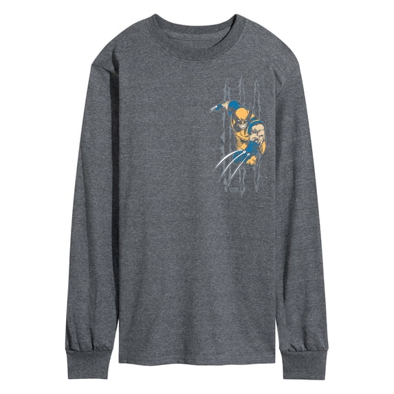 Marvel - Wolverine Slash - Men's Long Sleeve Graphic T-Shirt