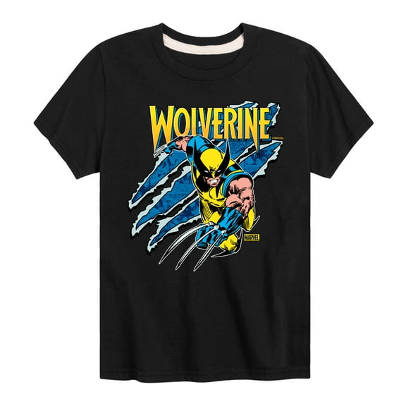 Marvel Wolverine - Slash - Toddler and Youth Short Sleeve Graphic T-Shirt