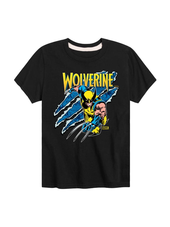 - Wolverine Slash Boys' Short Sleeve Graphic T-Shirt