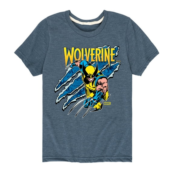 Marvel Wolverine - Slash - Toddler and Youth Short Sleeve Graphic T-Shirt