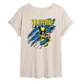 thumbnail image 1 of Marvel Wolverine - Slash - Women's Oversized Graphic T-Shirt, 1 of 4