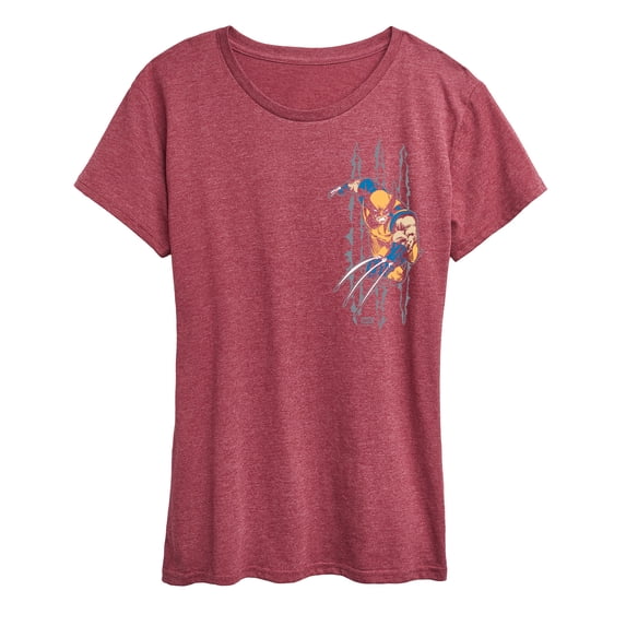 Marvel - Wolverine Slash - Women's Short Sleeve Graphic T-Shirt