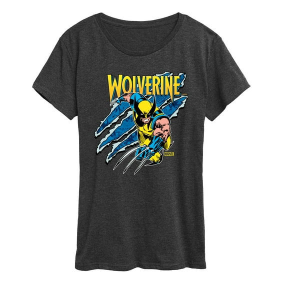 Marvel Wolverine - Slash - Women's Short Sleeve Graphic T-Shirt