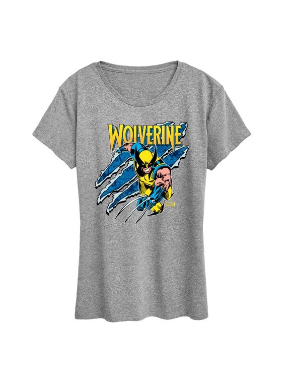 - Wolverine Slash Women's Short Sleeve Graphic T-Shirt