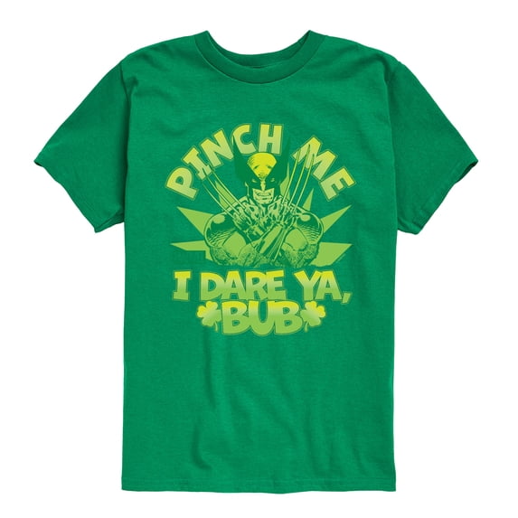 Marvel Wolverine - St. Patrick's Day Pinch Me - Toddler And Youth Short Sleeve Graphic T-Shirt