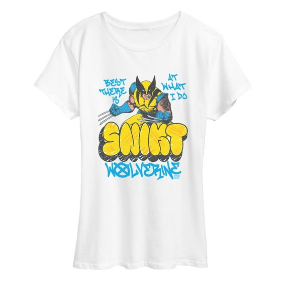 Marvel - Wolverine Street - Women's Short Sleeve Graphic T-Shirt