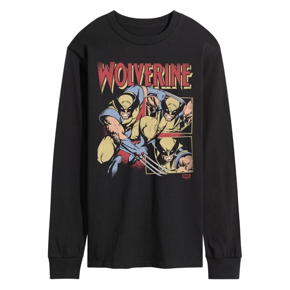 Marvel - Wolverine Tonal Washed - Men's Long Sleeve Graphic T-Shirt