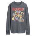 thumbnail image 1 of Marvel - Wolverine Tonal Washed - Men's Long Sleeve Graphic T-Shirt, 1 of 4