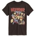 thumbnail image 1 of Marvel - Wolverine Tonal Washed - Men's Short Sleeve Graphic T-Shirt, 1 of 3