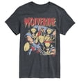 thumbnail image 1 of Marvel - Wolverine Tonal Washed - Men's Short Sleeve Graphic T-Shirt, 1 of 4