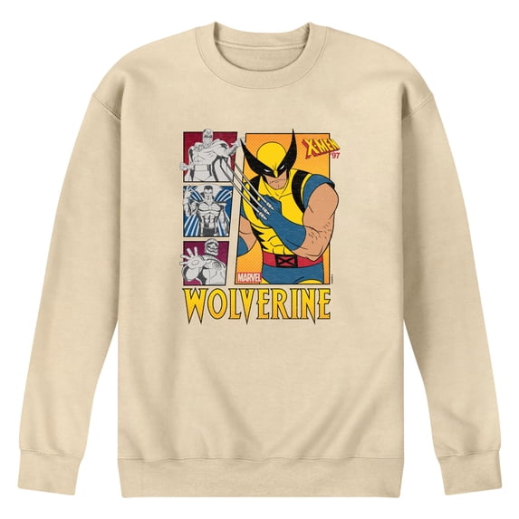 Marvel - Wolverine Vs Men's Graphic Fleece Sweatshirt