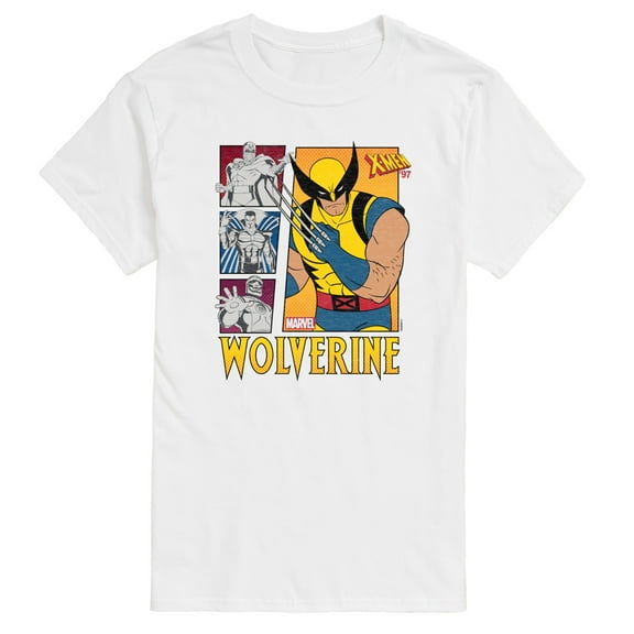 Marvel Wolverine - Vs Villains - Men's Short Sleeve Graphic T-Shirt