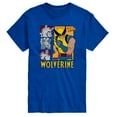 thumbnail image 1 of Marvel Wolverine - Vs Villains - Men's Short Sleeve Graphic T-Shirt, 1 of 5