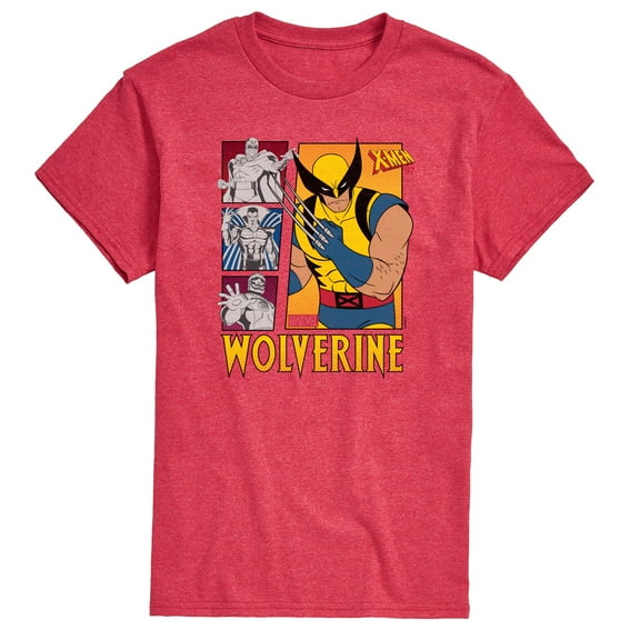 Marvel Wolverine - Vs Villains - Men's Short Sleeve Graphic T-Shirt