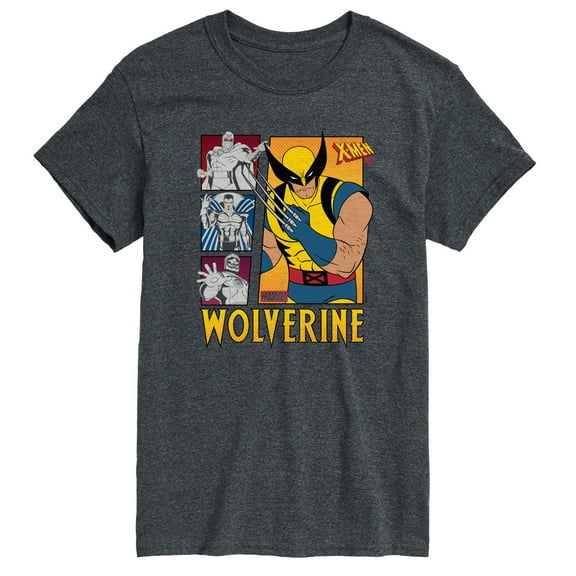 Marvel Wolverine - Vs Villains - Men's Short Sleeve Graphic T-Shirt