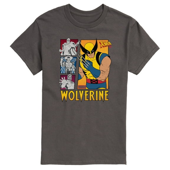 Marvel Wolverine - Vs Villains - Men's Short Sleeve Graphic T-Shirt