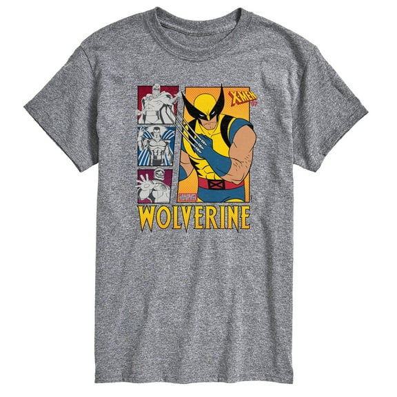 Marvel Wolverine - Vs Villains - Men's Short Sleeve Graphic T-Shirt
