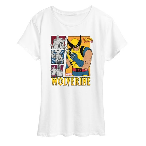 Marvel Wolverine - Vs Villains - Women's Short Sleeve Graphic T-Shirt