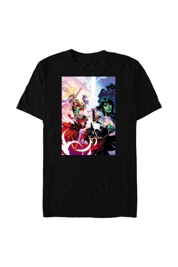Women She-Hulk Storm Scarlet Witch Jean Grey Valkyrie - Short Sleeve Blended T-Shirt for Adults - Customized-Black