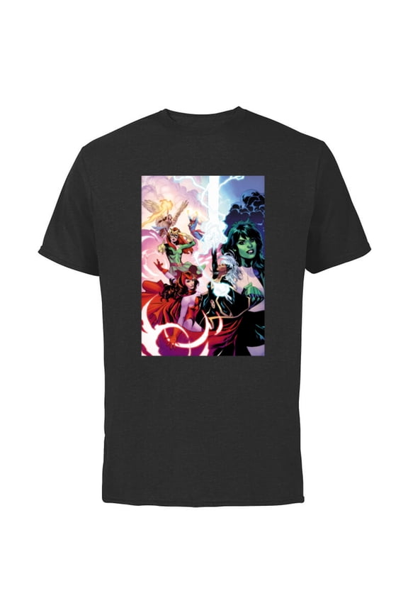Women She-Hulk Storm Scarlet Witch Jean Grey Valkyrie - Short Sleeve Cotton T-Shirt for Adults - Customized-Black