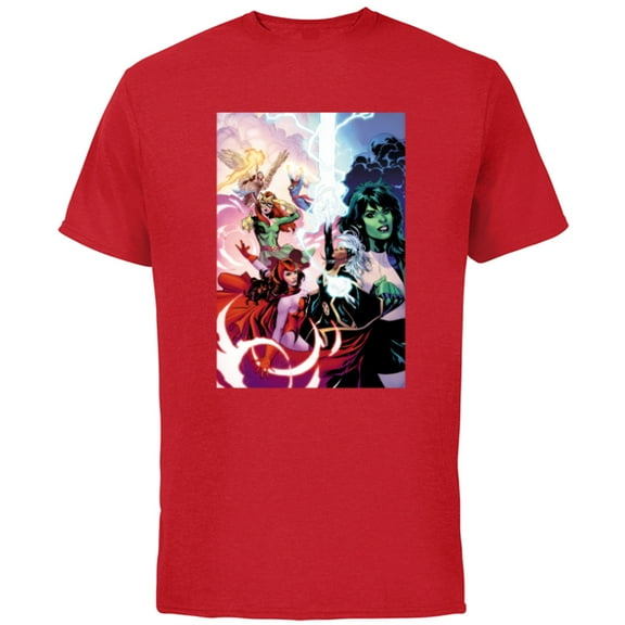 Marvel Women She-Hulk Storm Scarlet Witch Jean Grey Valkyrie - Short Sleeve Cotton T-Shirt for Adults - Customized-Red