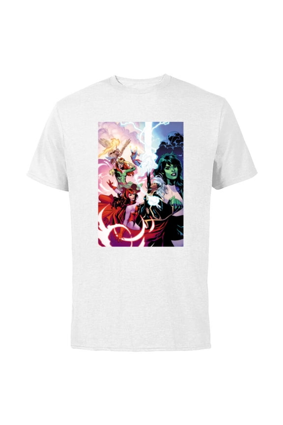 Women She-Hulk Storm Scarlet Witch Jean Grey Valkyrie - Short Sleeve Cotton T-Shirt for Adults - Customized-White