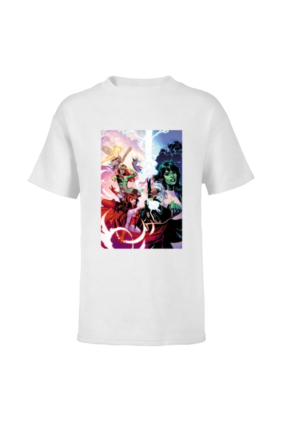Women She-Hulk Storm Scarlet Witch Jean Grey Valkyrie - Short Sleeve T-Shirt for Kids - Customized-White