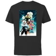 thumbnail image 1 of Marvel Women Storm Jubilee Wasp America Chavez & Black Cat - Short Sleeve Cotton T-Shirt for Adults - Customized-Black, 1 of 5