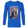 thumbnail image 1 of Marvel Women Storm Shuri Gamora Valkyrie Jane Foster Elektra - Long Sleeve T-Shirt for Men - Customized-Navy, 1 of 5