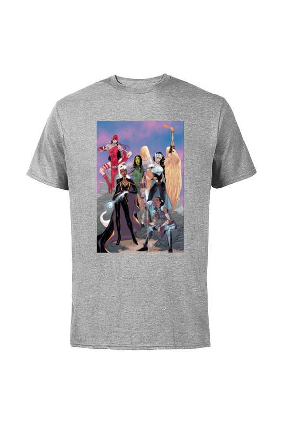 Women Storm Shuri Gamora Valkyrie Jane Foster Elektra - Short Sleeve Cotton T-Shirt for Adults - Customized-Athletic Heather