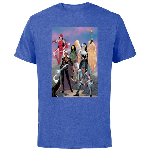 Marvel Women Storm Shuri Gamora Valkyrie Jane Foster Elektra - Short Sleeve Cotton T-Shirt for Adults - Customized-Royal Heather