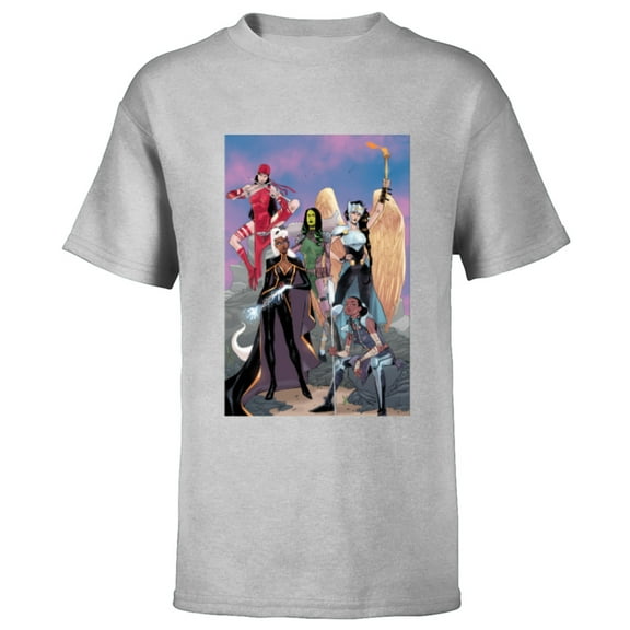 Marvel Women Storm Shuri Gamora Valkyrie Jane Foster Elektra - Short Sleeve T-Shirt for Kids - Customized-Athletic Heather
